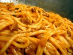 Спагетти с нутовым соусом
